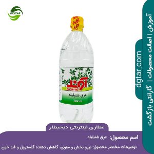 آموزش کامل خواص عرق شنبلیله + خرید اینترنتی از عطاری اینترنتی دیجیطار (www.dgtar.com)